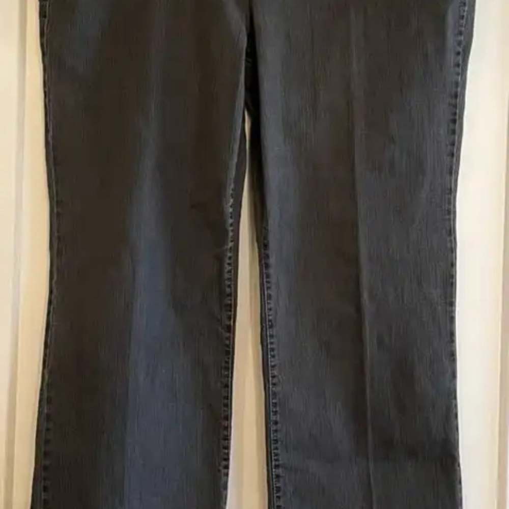Style & Co Straight Leg Jeans Dark Gray 22W